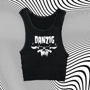 Danzig Unisex Cropped Tank